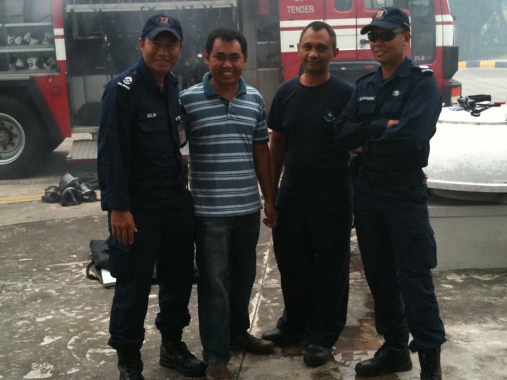 Fire simulator commissioning